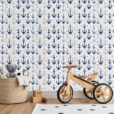 Peel and Stick PVC Wallpaper, Removable Self-Adhesive Wall Covering, Waterproof for Home Decor