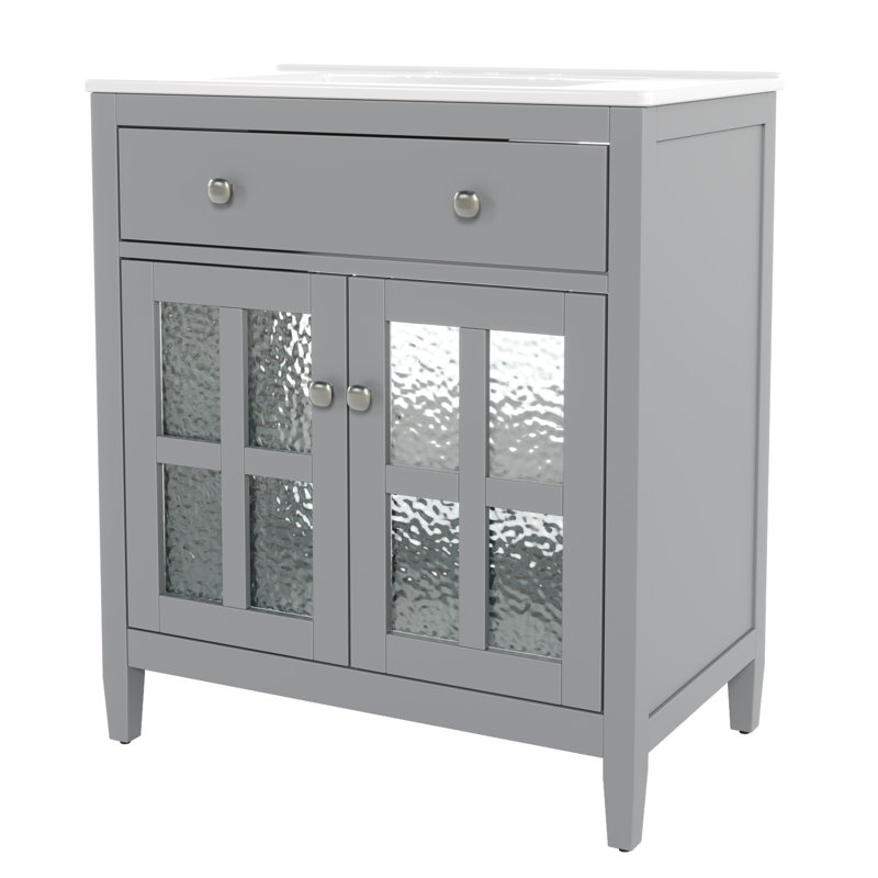 Bathroom Vanity, Gray