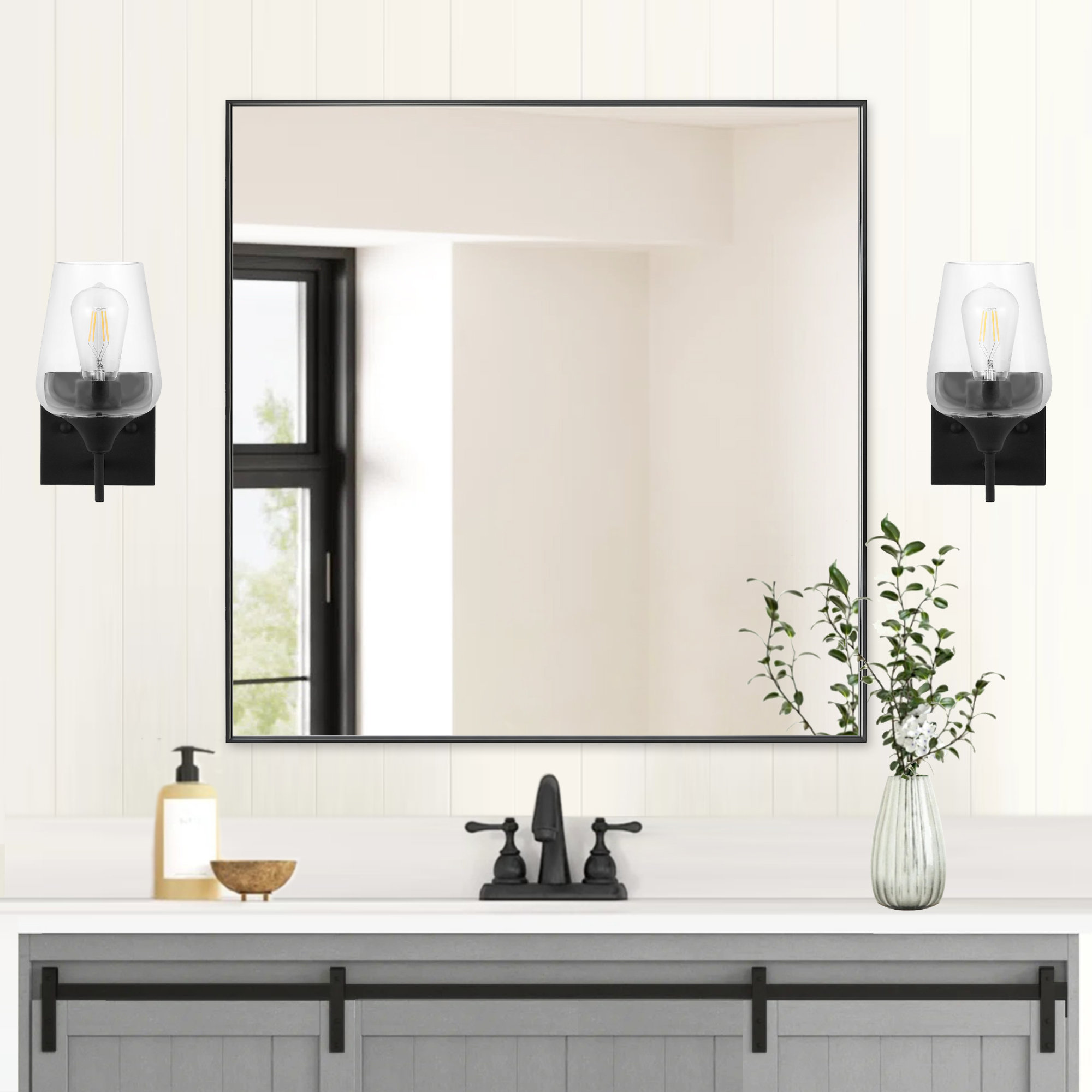 Mirror Wall Square Panel VDR-667 - Design - Shop Authentic