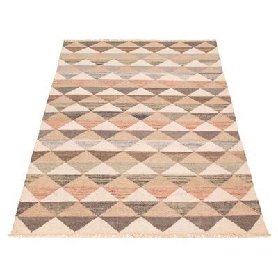 Kilim crème Ankara 4 pi 10 po x 7 pi 10 po