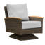 Bella Wicker Teak Outdoor Swivel Lounge Chair-1356177866-1356177871