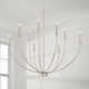 Ansley 9 Light Metal Dimmable Chandelier