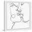 Electric Kiss - Single Picture Frame Print-496785618