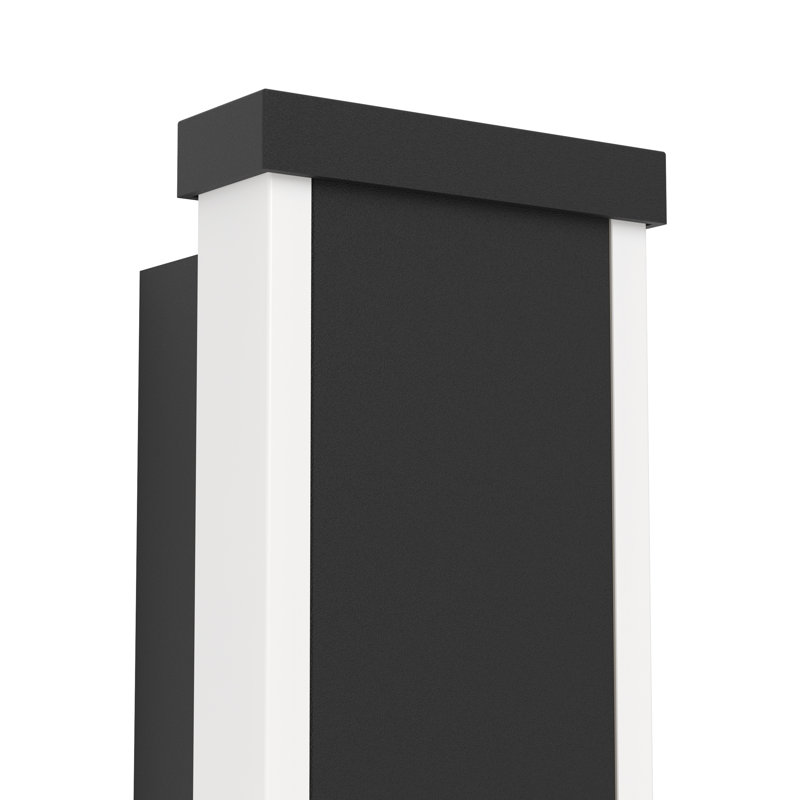 Matte Black 7cm H Outdoor Sconce