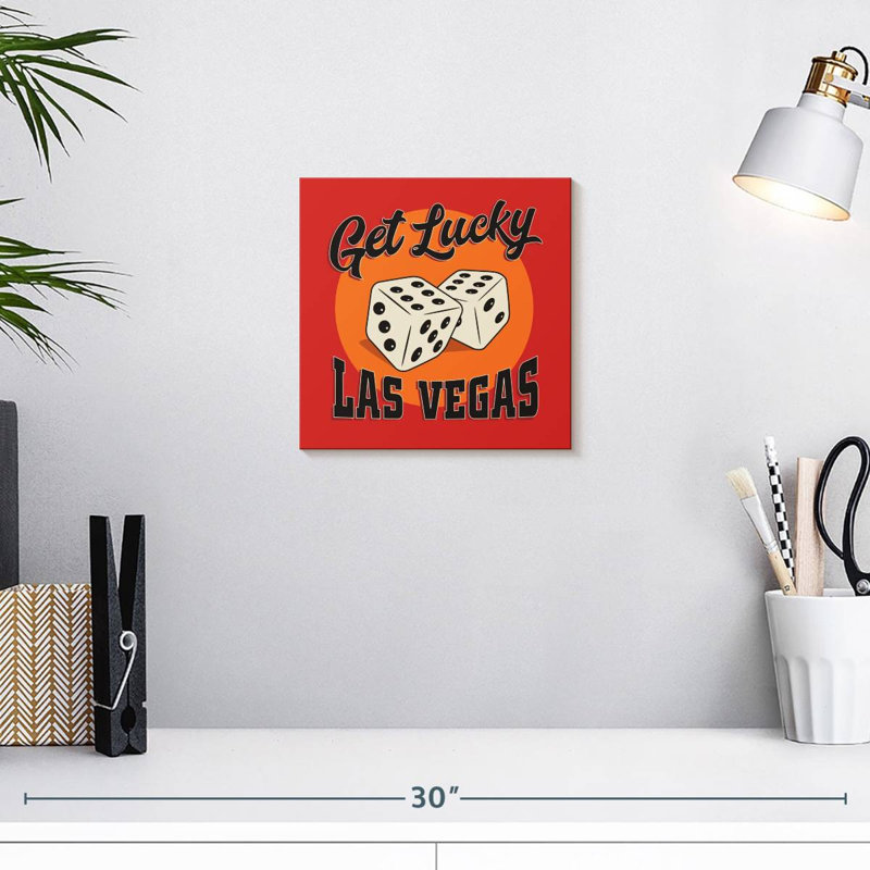 Las Vegas rétro, H 10 po x l 10 po