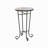 Patio Side Table With Shelf