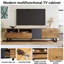 High-Gloss Tv Stand For 75" Tvs - Led App Control, 2 Drawers, 2 Cabinets, Soft-Close Doors-267437699
