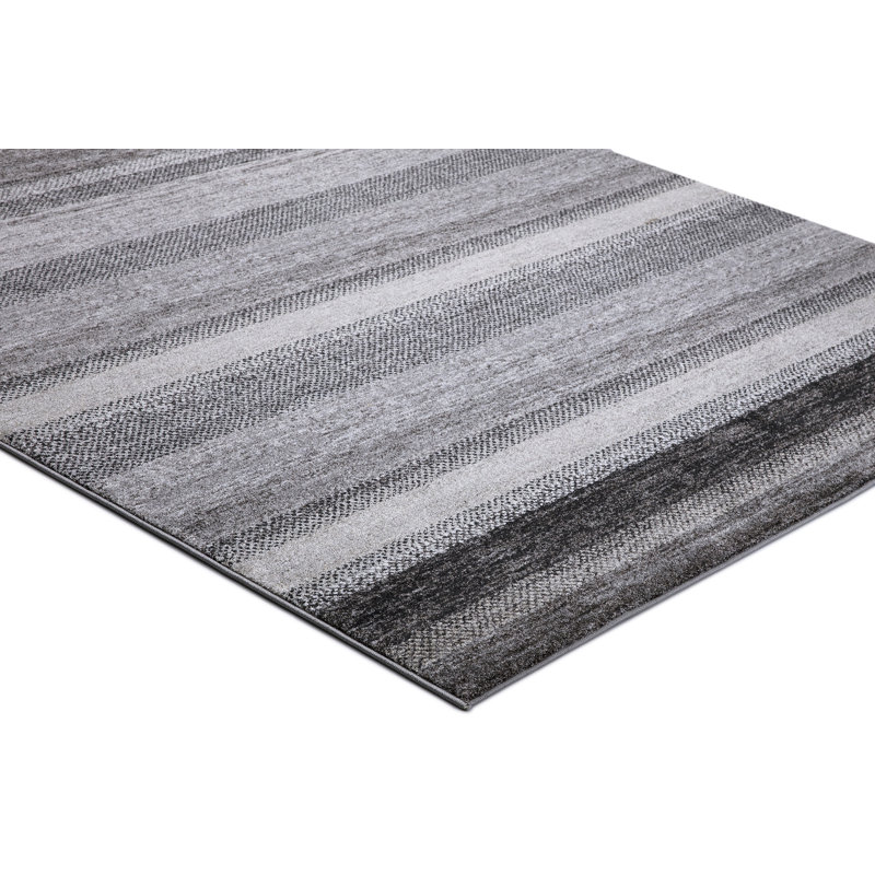 Striped Indoor Rug, Rectangle 9'3" x 12'6"