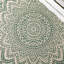 Tapis oriental intérieur / extérieur beige / vert Cervantez-763791417