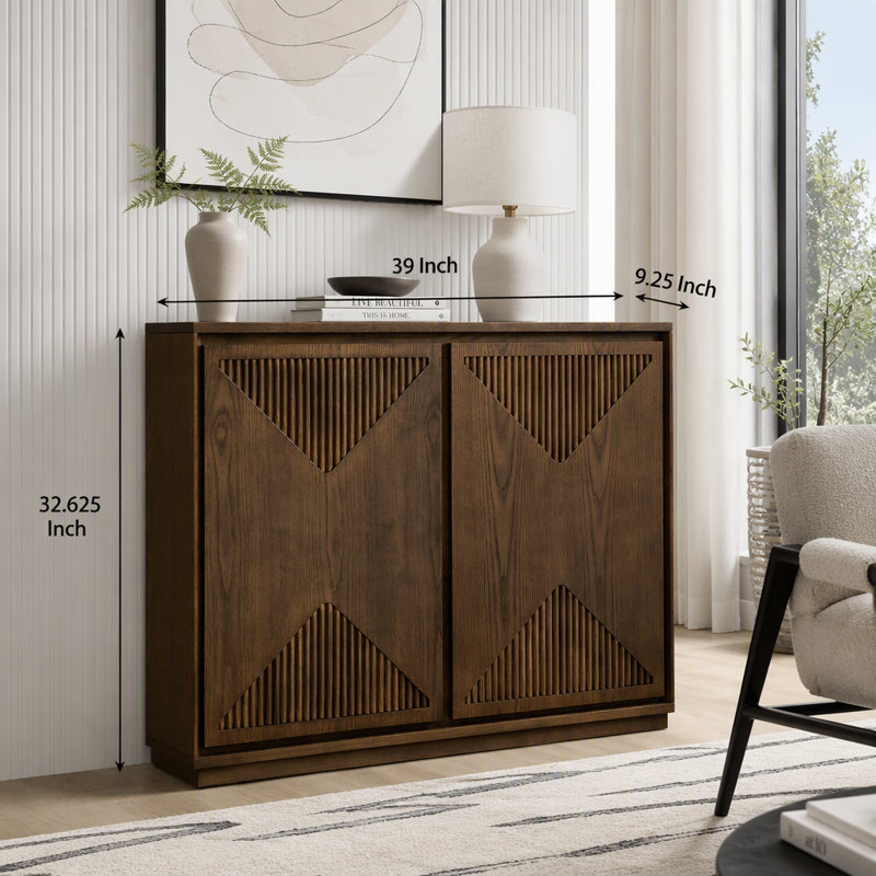 Armoire de rangement Mid-Century, Brun