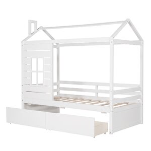Isabelle & Max™ Mcclean Slat Storage Bed | Wayfair