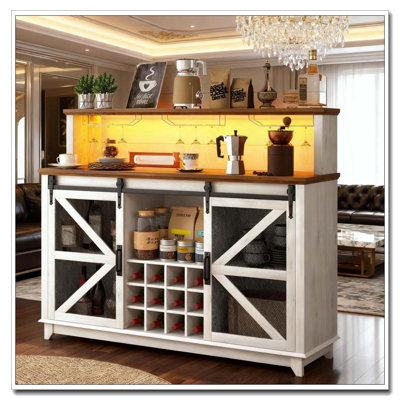 Armoire à vin Farmhouse