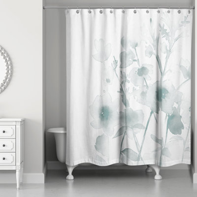 Gutowski Floral Single Shower Curtain
