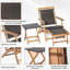 Fauteuil de patio pliant Caraker