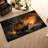 Floral Symphony Non-Woven Soft Type Printed Rug for Enhancing Interior Decor with an Artistic Touch-114335030