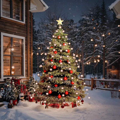 Lumières d'arbre de Noël pour lumières de Noël d'intérieur et d'extérieur
