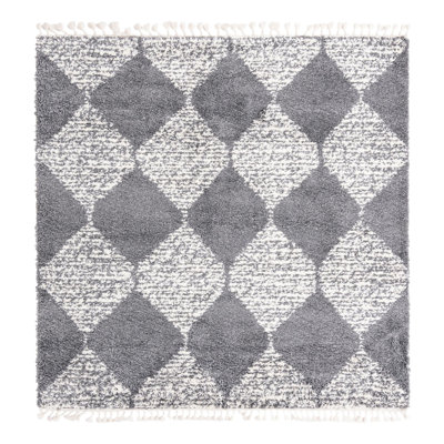 Serenity Shag Geometric Indoor Rug