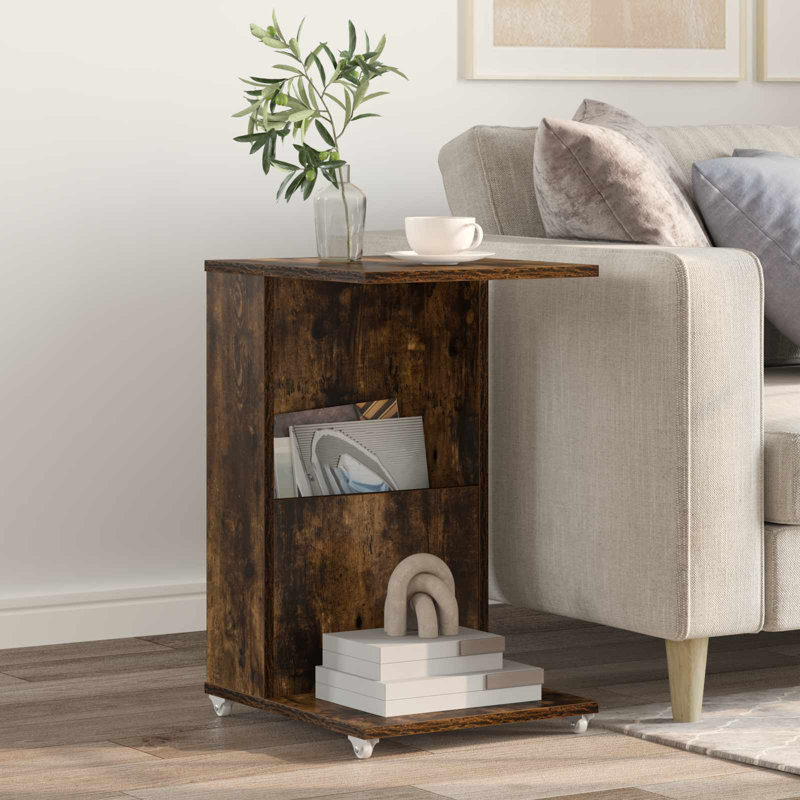 End Table, Smoked Oak