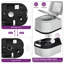 Siège de toilette allongé 6,34 GPF inclus