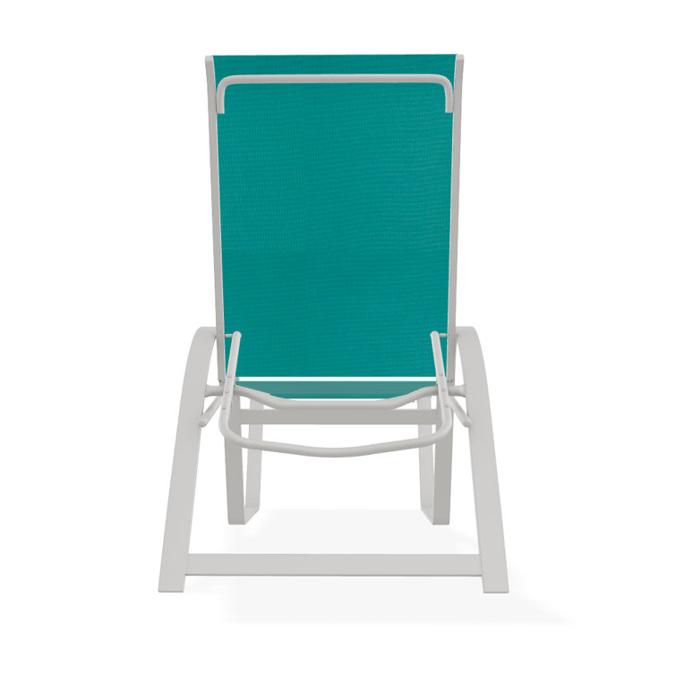 Holna Outdoor Rust-Resistant Metal Chaise Lounge