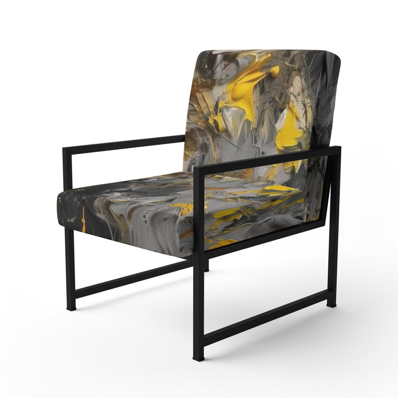 Fauteuil d'appoint rembourré Mystery Awakening, Noir, noir, noir, noir