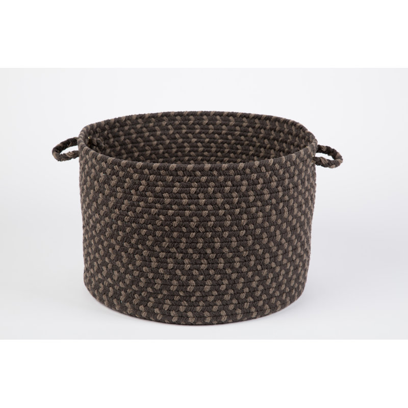 Panier Charlise, Velours, H 12 po x l 18 po x P 18 po