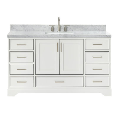 Ensemble de meuble-lavabo simple 61 po Abshire