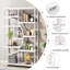 Alberico 174cm H x 95cm W Iron Bookcase-1161462541