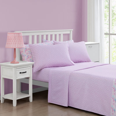 Dancing Unicorn Pink Sheet Set