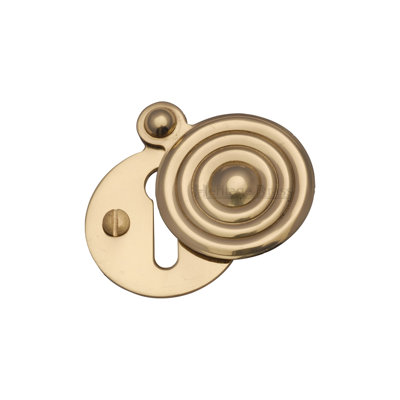 Heritage Brass Heritage Reeded Covered Keyhole