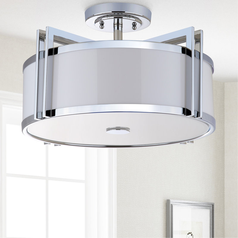 Dublin Acrylic Semi Flush Mount