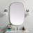 Sabine Metal Curved Oval Wall Mirror-1451160150-1451160141
