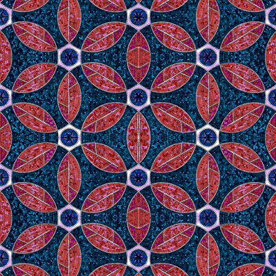 Mosaïque Raven Jumpo Topaz