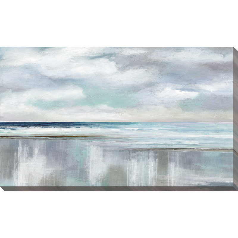 « Sunrise » de Nan, reproduction, H 18 po x l 30 po x P 1 po, Toile tendue