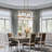 Nolia 3-Light 34.5" W Modern Dimmable Linear  Cone Pendant Light