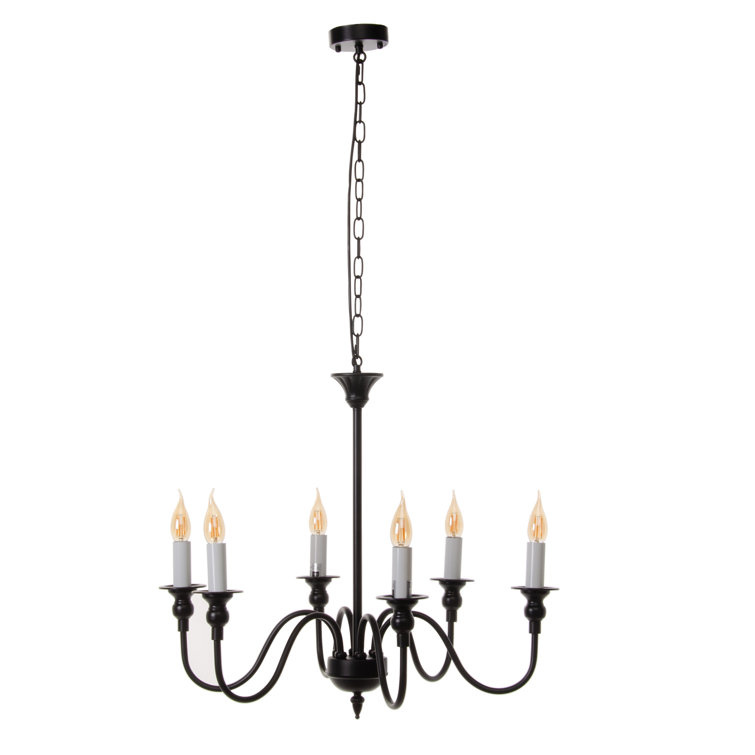 Clawson 6-Light Candle Style Chandelier