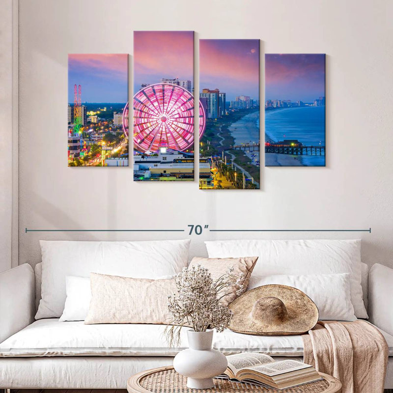 Lumières Nicci Myrtle Beach, H 32 po x l 52 po