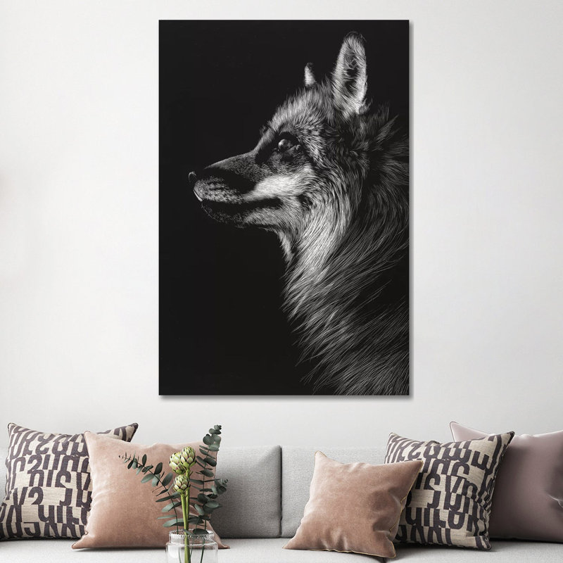 Black Glimpse V by Julie T. Chapman - Wrapped Canvas Gallery-Wrapped Canvas Giclée, 152.5 cm H x 101.5 cm W