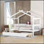 Lit en bois avec lit gigogne simple-1057143533