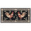 Tapis oriental rétro en laine et coton avec latex