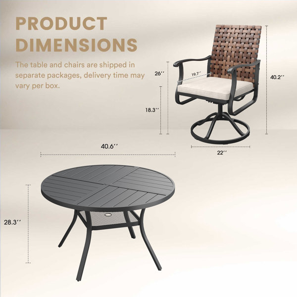 Dimensions du produit
