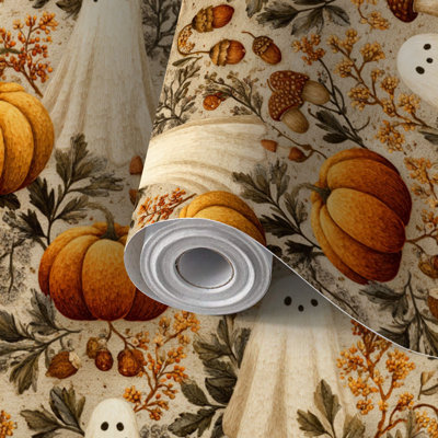 Papier peint autocollant pelucheux et adhésif pour Halloween