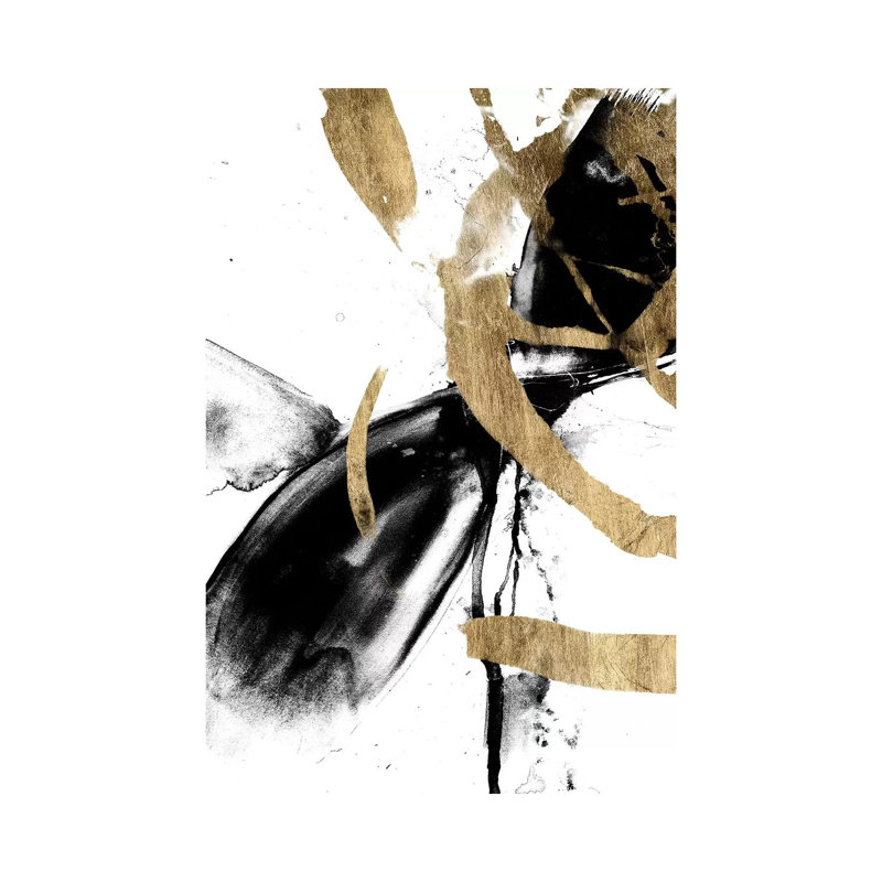 Sliced Vortex I- Gallery-Wrapped Canvas Giclée, 18" H x 12" W