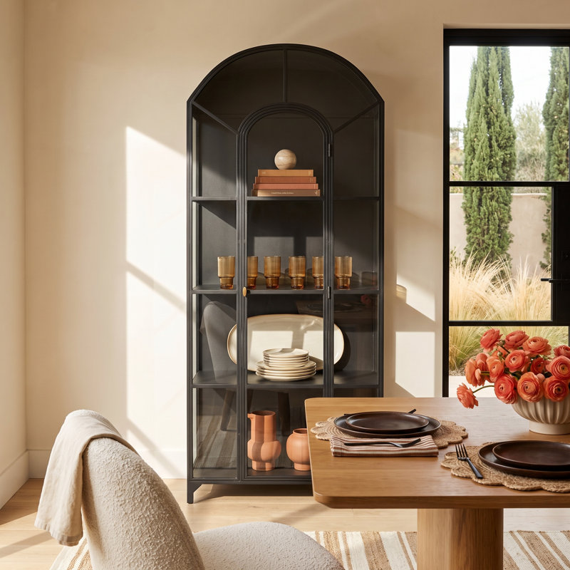 Bayline Dining Cabinet, Black