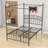 Ebrahima Metal Canopy Bed with Headboard-1976858343-1976858340