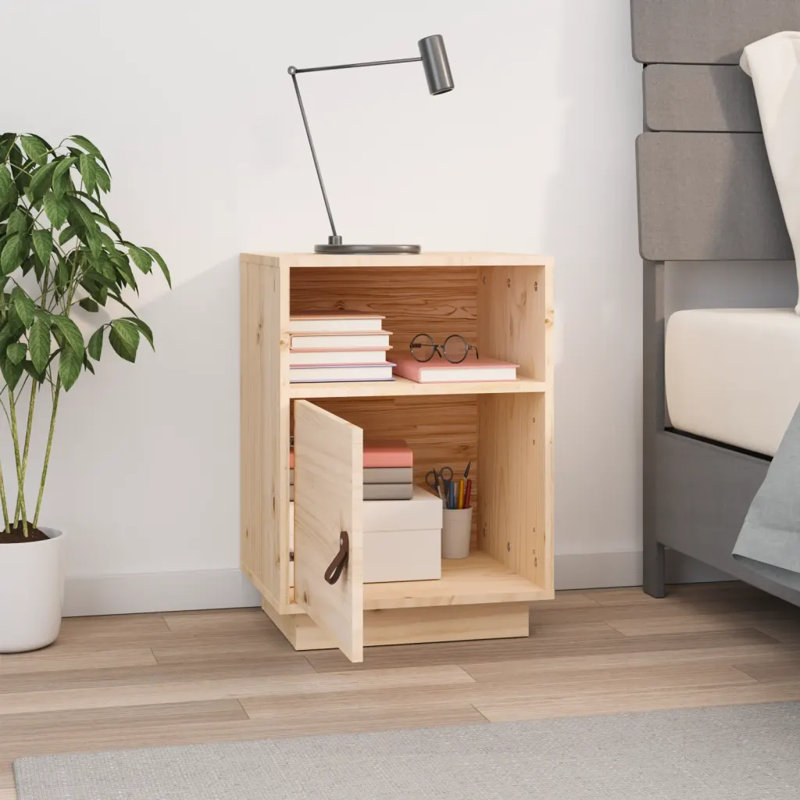 Josias Bedside Table, Natural