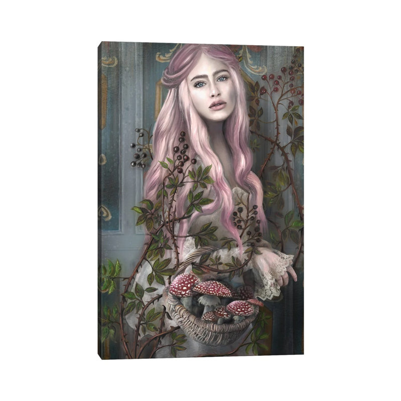 St.Amanita by Juliana Loomer - Wrapped Canvas Gallery-Wrapped Canvas Giclée, 20.32 cm H x 30.48 cm W