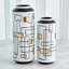 Sgraffito Handmade Ceramic Table Vase-218832473
