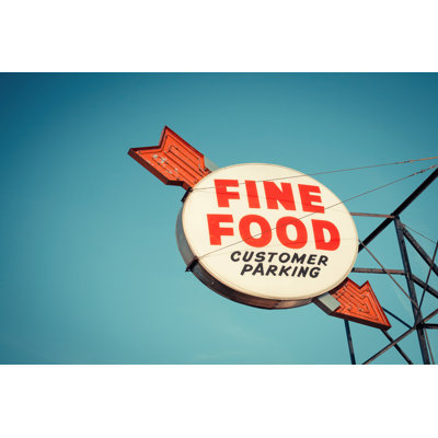 Vintage Diner III by Recapturist - Wrapped Canvas Art Prints