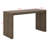 59.2" Console Table With Unique Striped Design, MDF Narrow Entryway Table, Paulownia Solid Wood Veneer-2528163